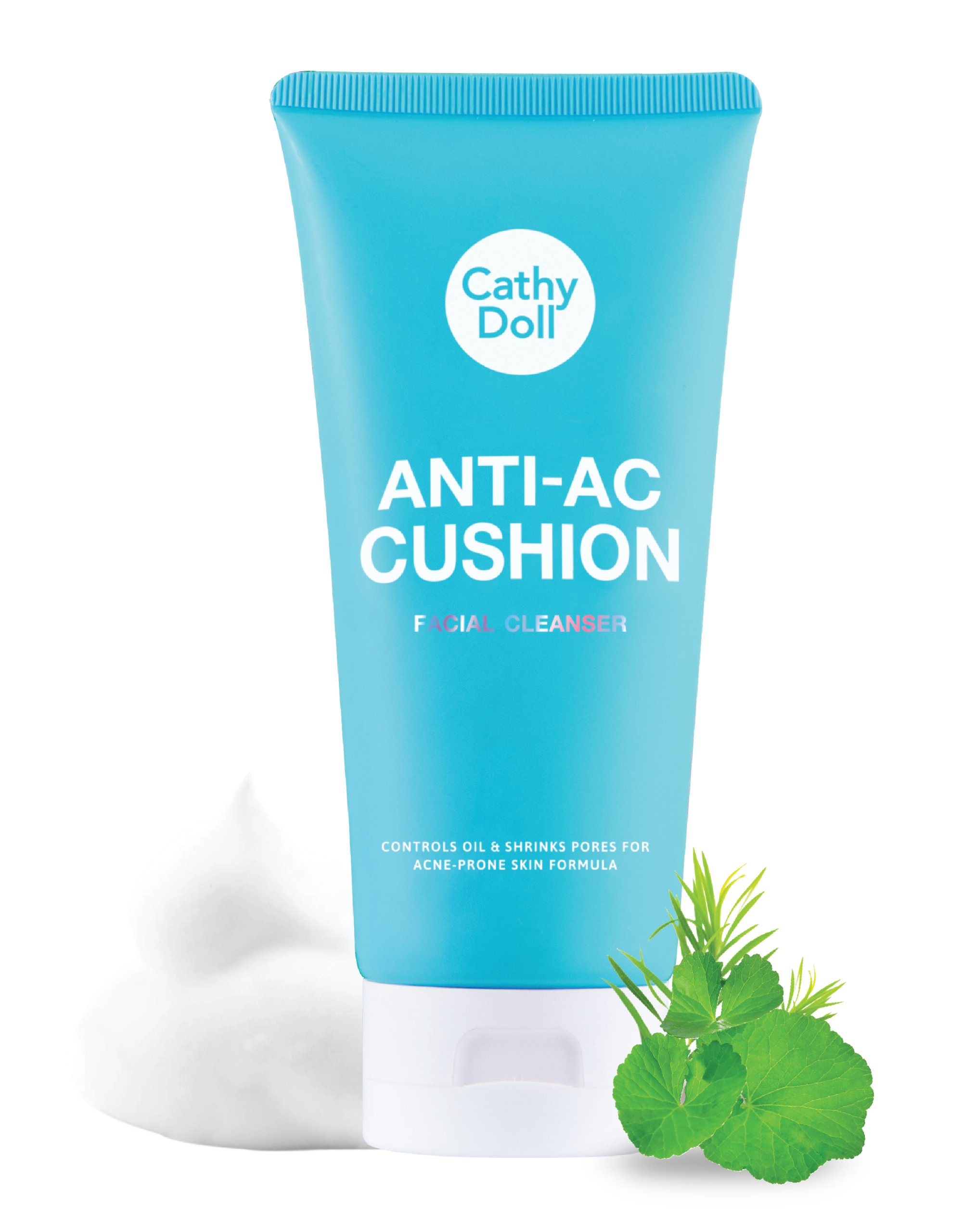 Anti-Acne Cushion Facial Foam Cleanser -120ml