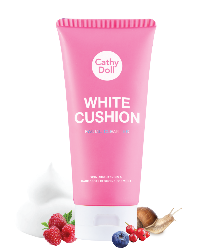 White Cushion Facial Foam Cleanser-120ml